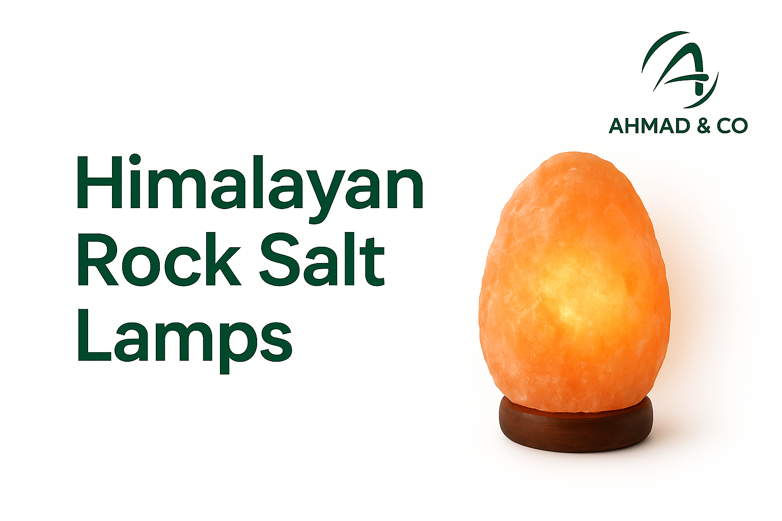 Himalayan Rock Salt Lamps-AHMAD & CO